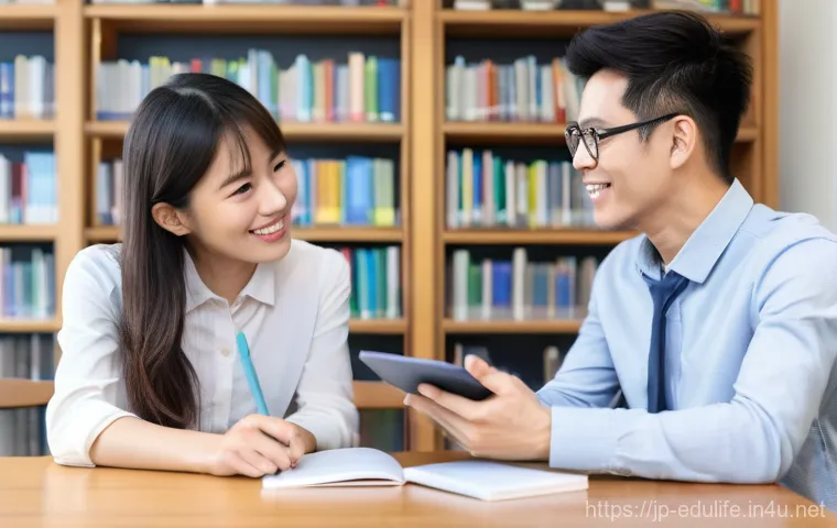 평생교육사와 지역 교육 네트워크 활용 - **Prompt: "A friendly and professional Japanese Lifelong Learning Educator (平生教育士), a woman in her l...