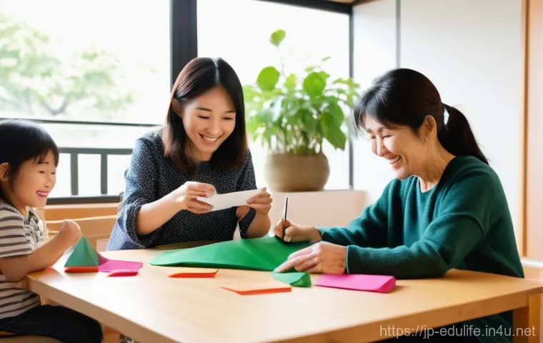 평생교육사와 지역 교육 네트워크 활용 - **Prompt: "A friendly and professional Japanese Lifelong Learning Educator (平生教育士), a woman in her l...