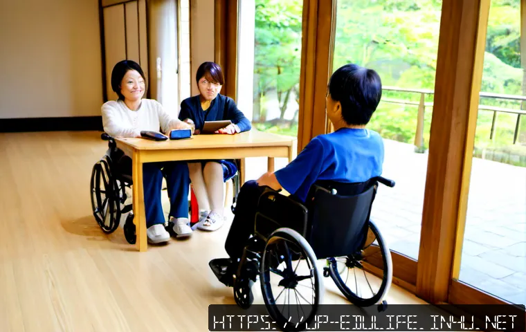 평생교육사와 소외 계층 교육 프로그램 - Photorealistic community education workshop in Japan, a compassionate lifelong learning educator gui...
