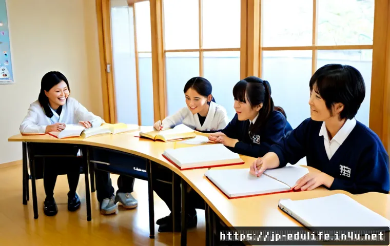 평생교육사와 학습 동기 부여 전략 - Photorealistic lifelong learning advisor in a bright modern Japanese community education center, war...